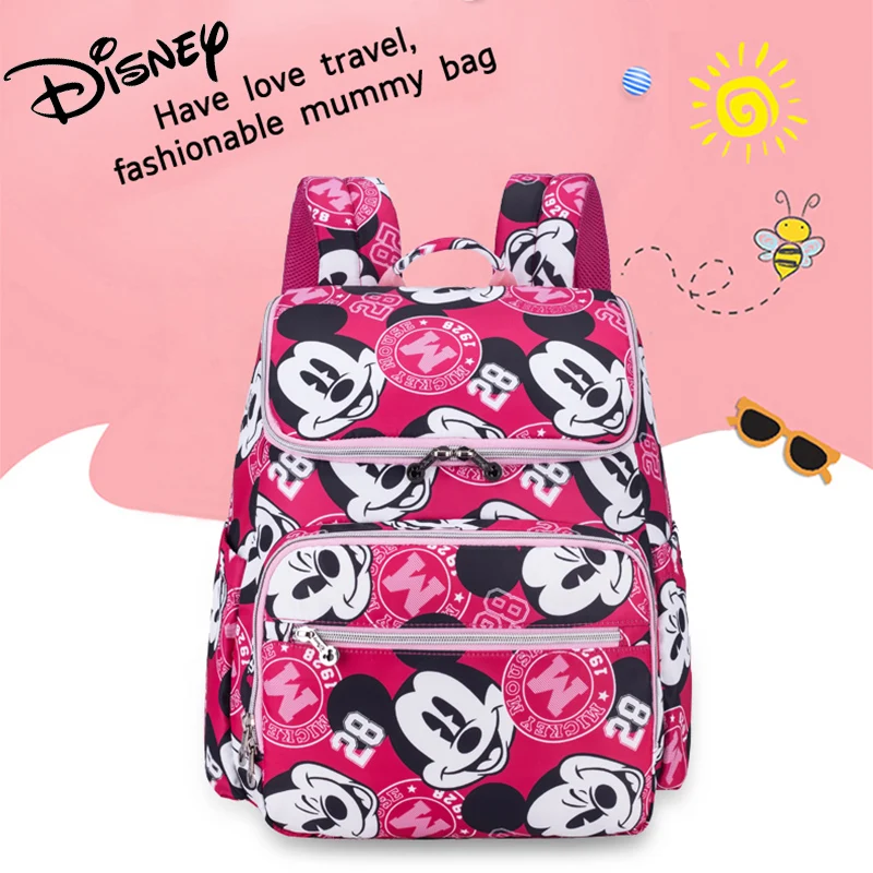 

Disney Fashion Mickey Mummy Maternity Nappy Bag Large Capacity Baby Minnie Diaper Bag Travel Backpack Nursing Bags For Baby Care