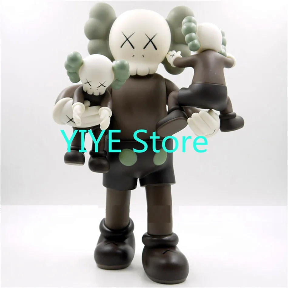 

40 cm KAWS Original Fake Plastic Action Figures New 2016 Kids Toys Gifts Baby Clean Slate Brinquedos with box CP0079