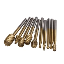 10 шт. гравировальный Резак Деревообрабатывающие инструменты шлифовальный Электрический Роторный напильник бит R06 и Прямая поставка