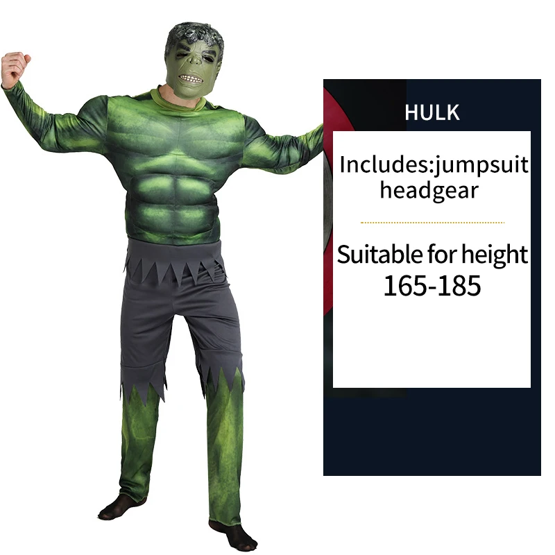 avengers funny carnival costumes adults superhero costumes adult men hulk adult kids incredible child halloween costume for men