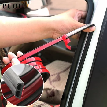 

Car Accessories Door Rubber Seal Strips Sticker For SEAT Leon 1 2 3 MK3 FR Cordoba Ibiza Arosa Alhambra Altea Exeo Toledo Cupra