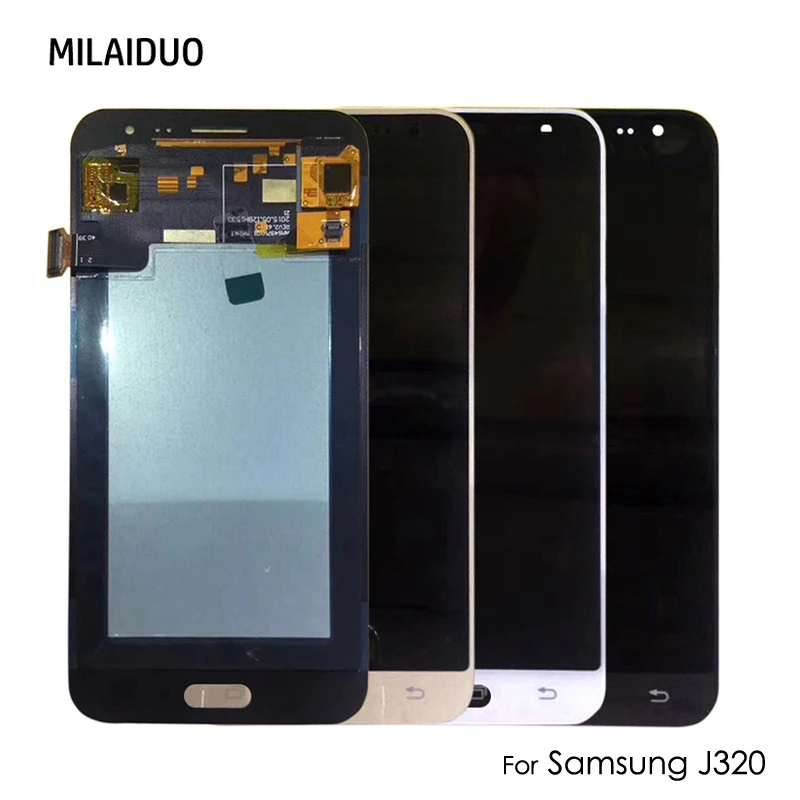 AMOLED/TFT ЖК дисплей для Samsung Galaxy J3 2016 J320 SM J320A J320F J320M J320H J320FN кодирующий
