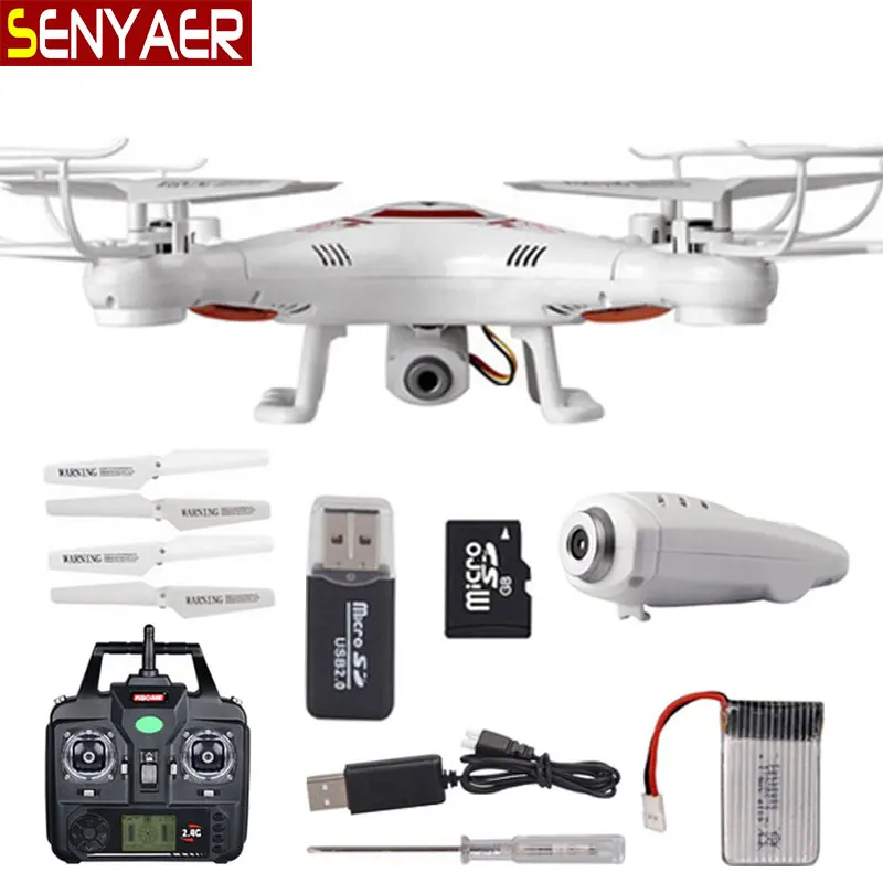 

Flying Camera BAYANG X5C RC Helicopter 2.4G 4CH 6-Axis Drone With HD Camera X5C-1 Quadcopter Large capacity battery Dron