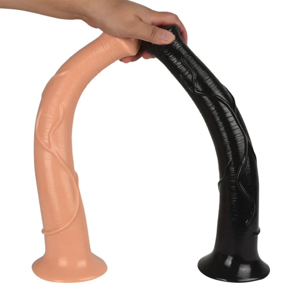 Super Long Horse Dildo Huge Big Animal Dildo Animal Soft Suction Cup Dildo Giant Dildos Penis Large Adult Sex Toys For Woman
