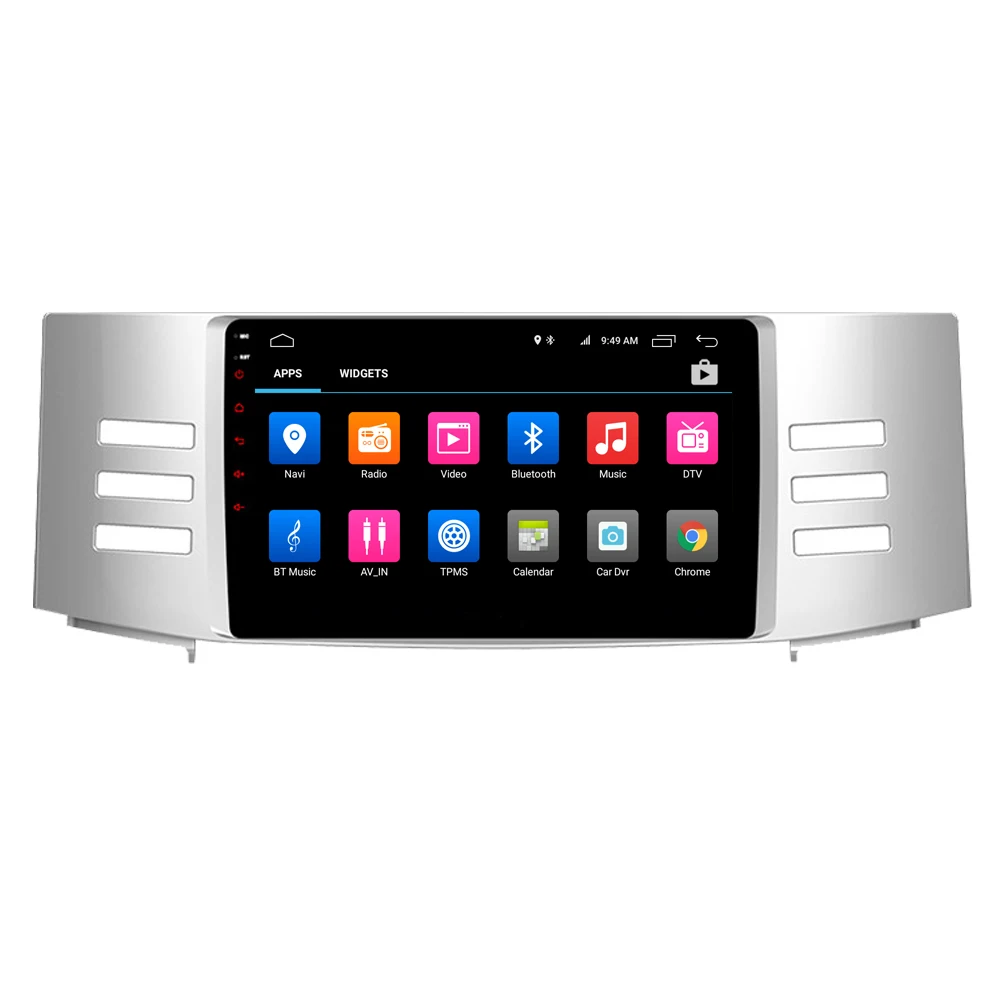 Perfect RoverOne Android 9.0 Octa Core Car Radio GPS For Toyota Reiz 2005 - 2009 Touchscreen Multimedia Player Stereo Reiz Head Unit 5