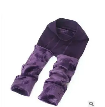 Bohocotol горячая Распродажа S-XL зима новые модные женские брюки высокая эластичность хорошее качество толстые бархатные брюки Прямая поставка - Цвет: 3 purple