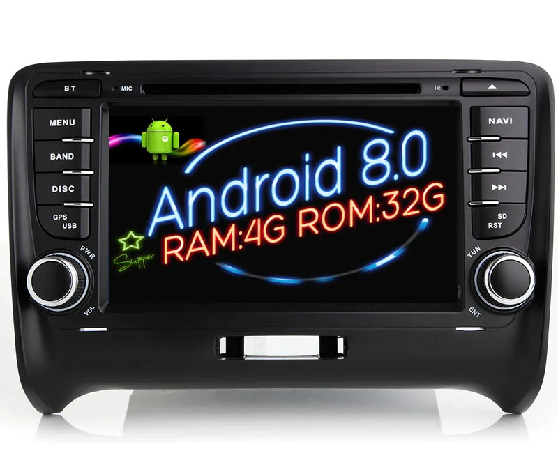Perfect Octa(8) Core Android 8.0 Car Dvd Player gps FOR Audi TT Navi audio multimedia auto stereo RAM 4G ROM 32G 10