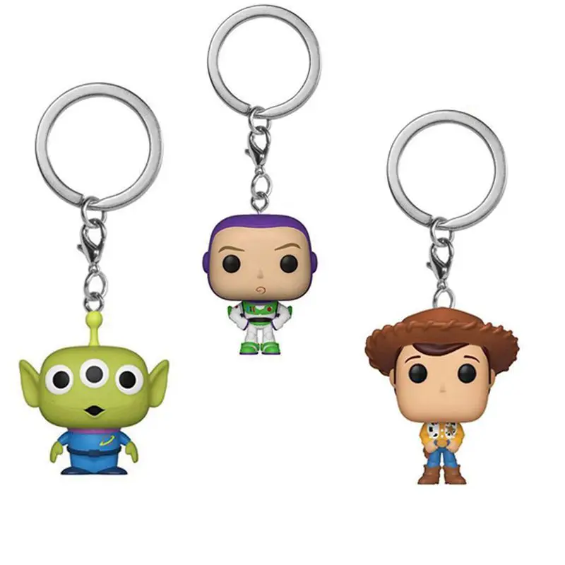 10 шт. игрушка Story4 Buzz Lightyear Woody Forky Фигурки игрушки с брелком