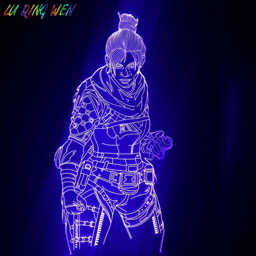 apex legends wraith kids night light led sensor nightlight lights unlimited of apex