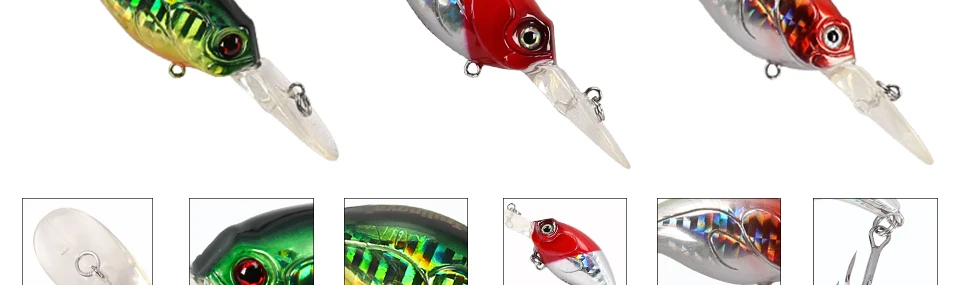 TSURINOYA, 76 мм, 8,5 г, 3D приманка с крюком, приманка для рыбалки, Iscas Artificiais Para Pesca, Peche, воблер