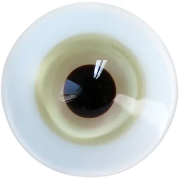 

[wamami] L9439-2# 8mm Light Brown & Pink Glass Eyes For BJD Doll Dollfie Outfit