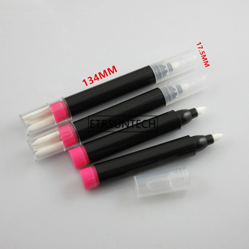 4ml click nail polish paint bottle concealer cream pen with brush ,4ml Remove nail polish tube (Empty pen) F1845