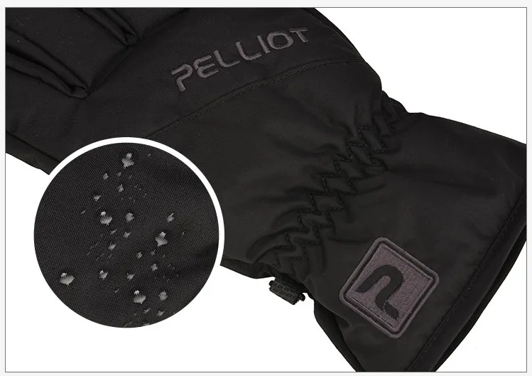 Для мужчин Для женщин Пелльо лыжные перчатки Зимние перчатки Сноуборд Водонепроницаемый Сноубординг высокая-q перчатки открытый перчатки Зимняя одежда
