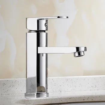 

NEW type basin faucet chrome finish bathroom faucet single hand bathroom basin mixer tap 8060