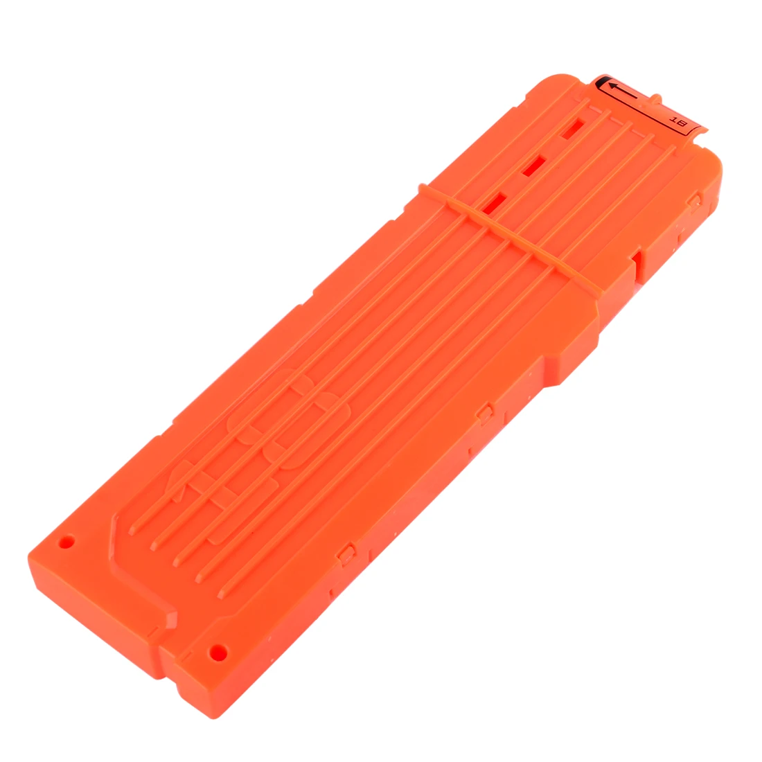 Мягкая Пуля зажимы для Nerf игрушечный пистолет 18 пули патронов картридж дротик для Nerf Gun зажимы-оранжевый