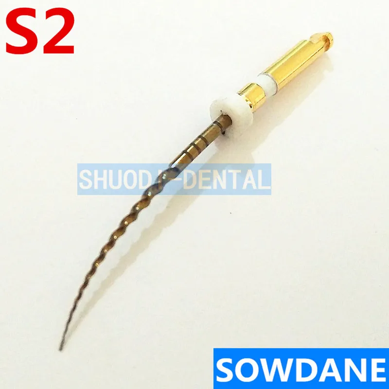 Beste 6 Pcs Dental Protaper Gold Flexibele Bestanden Endo Roterende Bestand Golden Endodontische Bestanden 25 Mm 21 Instrument Tandheelkunde