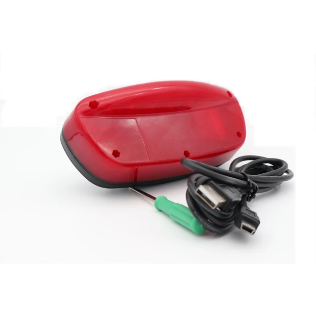 

2016 New GSM/GPRS GPS Mini Hidden Bike Tracker T18 Quad Band Real-time Google Map Tracking Sim Card Slo tail lamp gps tracer