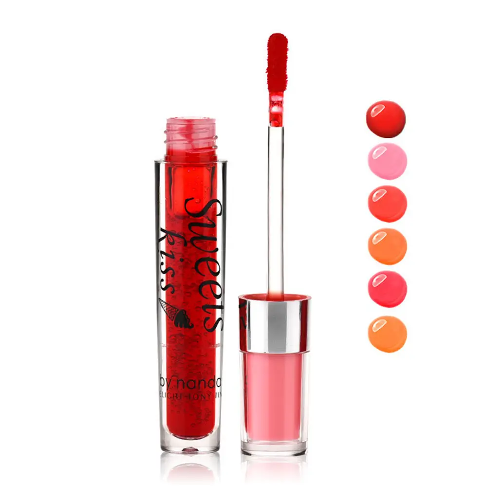 Women Sexy Sweet Ice Cream Color Liquid Lipstick Moisturzer Lip Gloss