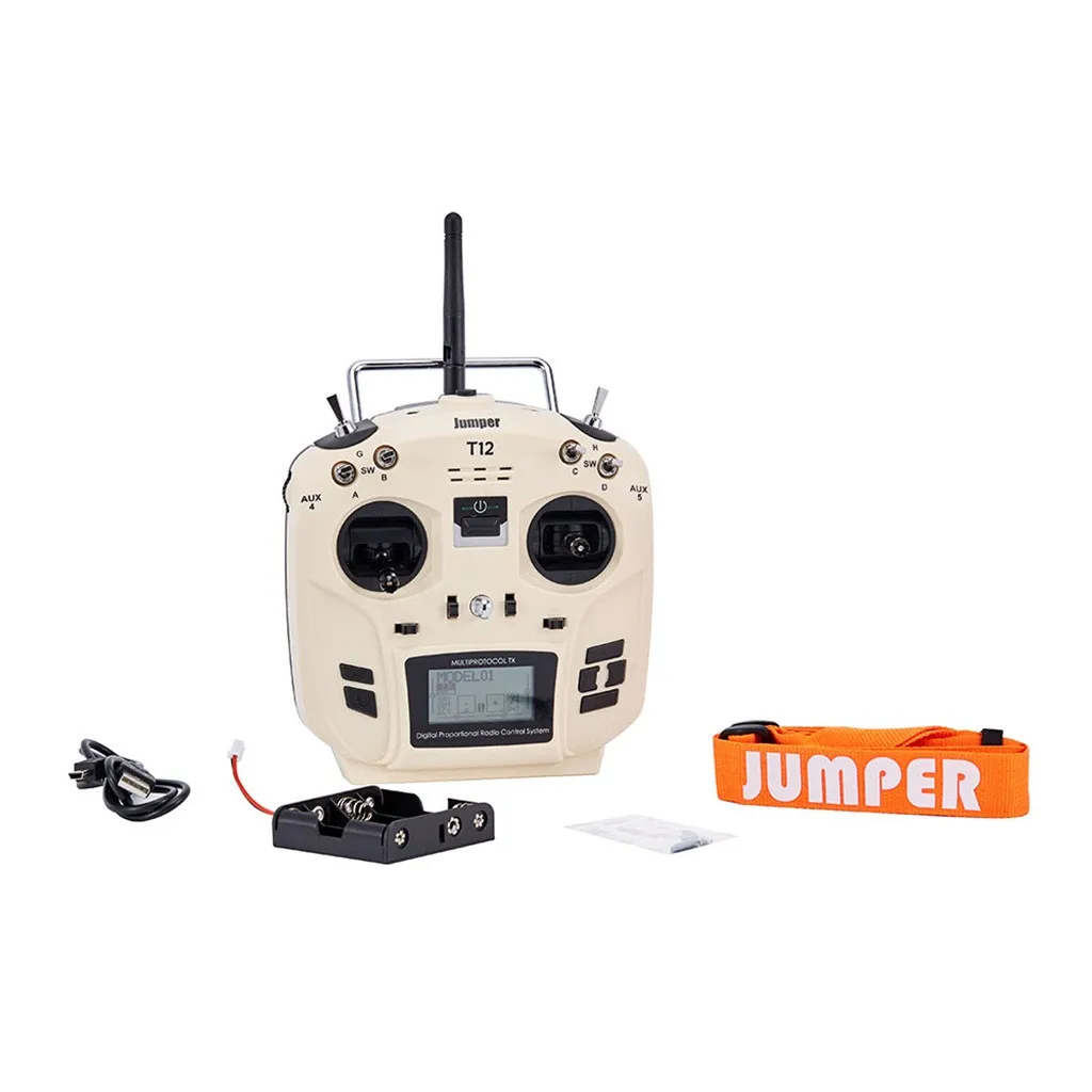 

Jumper T12 OpenTX 16CH Radio Transmitter With JP4-in-1 Multi-protocol RF Module RC Toys Part High Quality Brand New 2019