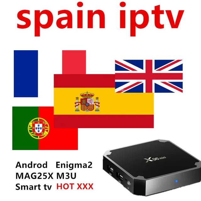 Стабильный Испания португальское IPTV подписки с 4000 + Европа Испания Португалии Nordic Live ТВ и VOD для Android ТВ коробка M3U Smart ТВ