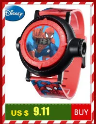 Original MARVEL Spider-man projection LED digital children cool cartoon Watch Best kids birthday gift Disney 81018 good time toy