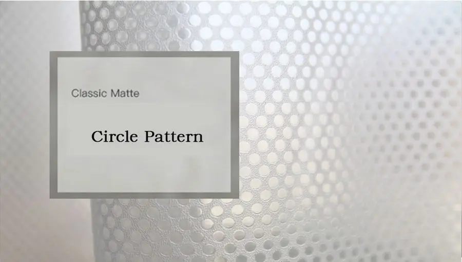 3D Effect Circle Design bath curtain 2