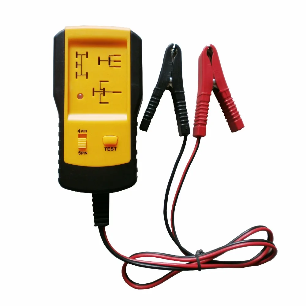 AE100 Automotive Relay Tester for 12V Cars, Tester uses 12V power from