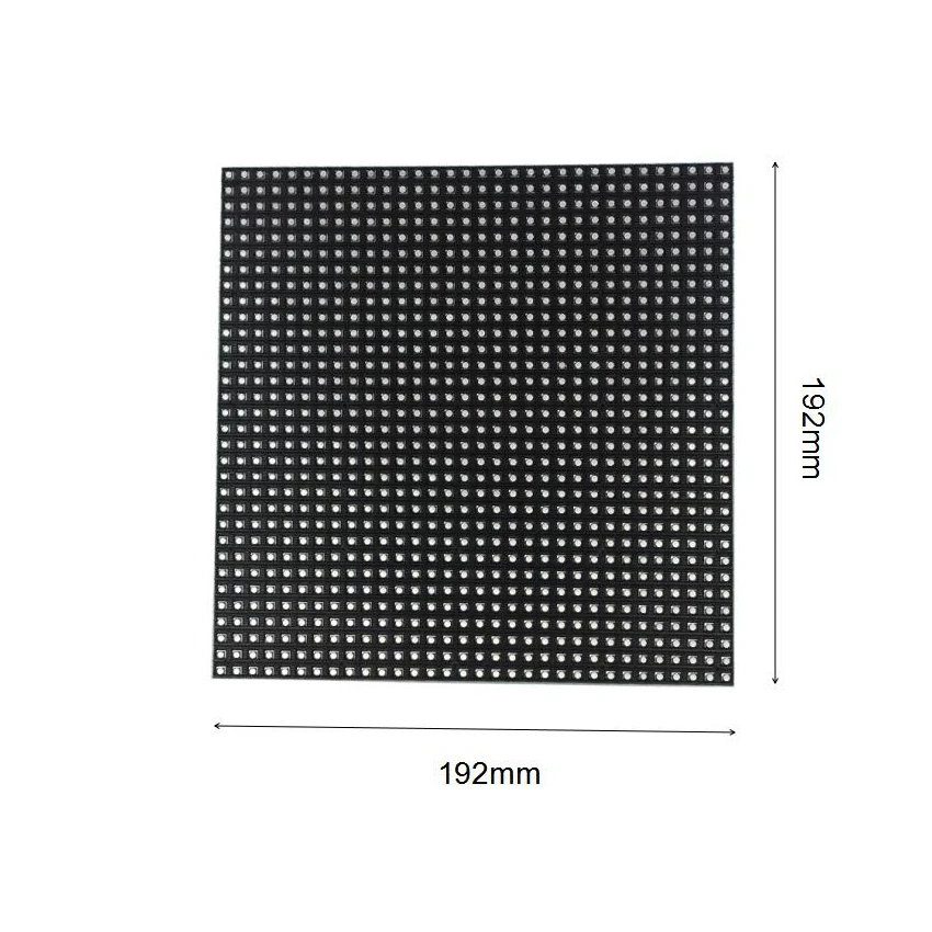 P6 32x32 пикселей Крытый полноцветный SMD3528 3в1 RGB светодиодный дисплей модуль P2.5 P3 P4 P5 P7.62 P8 P10 Светодиодный экран панель для сцены