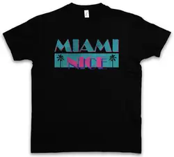 Майами хорошая футболка США Флорида море пляж пальмы бар и гриль вице-Праздники короткий рукав Футболка Топы Для мужчин последнее