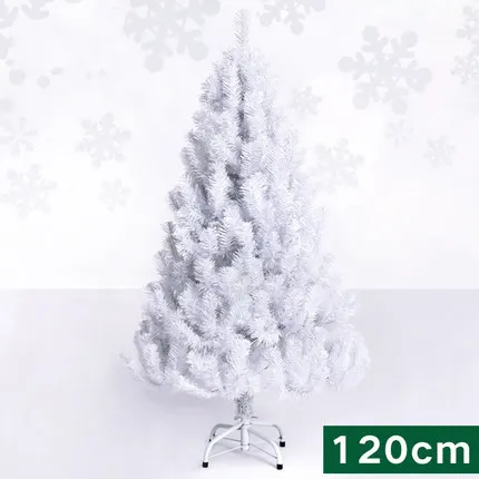 

1.2M Christmas tree white artificial Christmas tree ornaments Christmas decorations for home Christmas ornaments free shipping