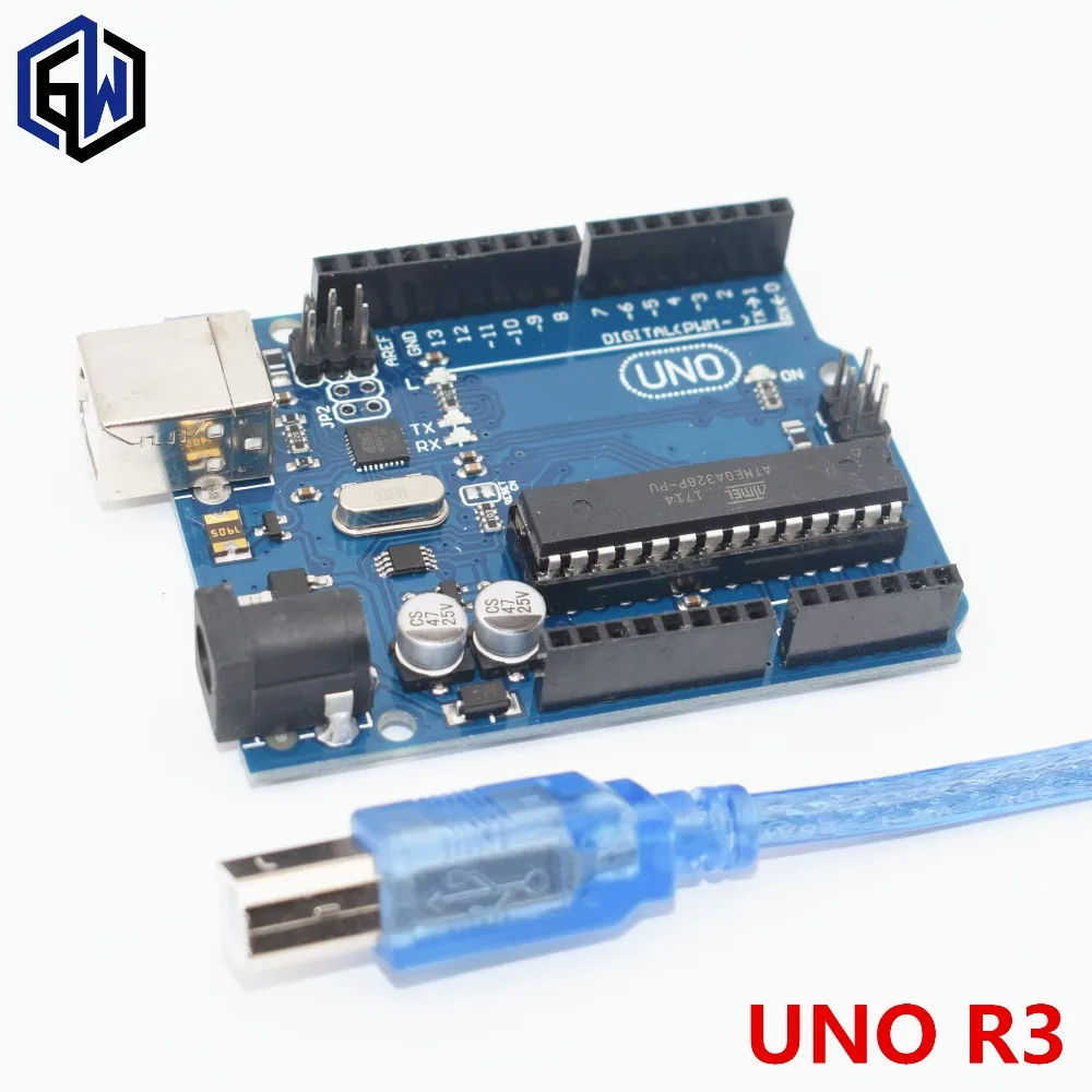 Один комплект UNO R3 MEGA328P ATMEGA16U2 CH340 совместимый DIP SMD классическая версия для