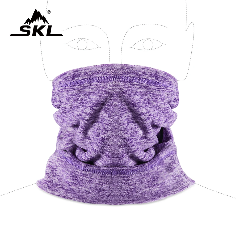 

Multifunction SKL Neck Warmer CS Scarf Hat Neck Gaiter Headband Cycling Mask Soft Lightweight For Outdoor Running, Snowboarding