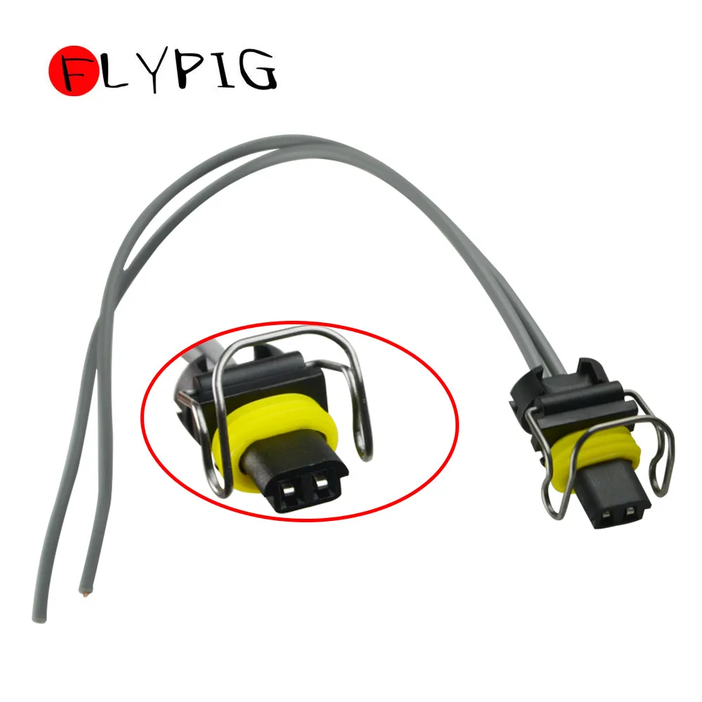4pcs Motoparty EV6 EV14 Fuel Injector Connector Pigtail S824 S-824 Harness For Dodge LS2 LS3,EV6 EV14 Wiring Plugs Clips