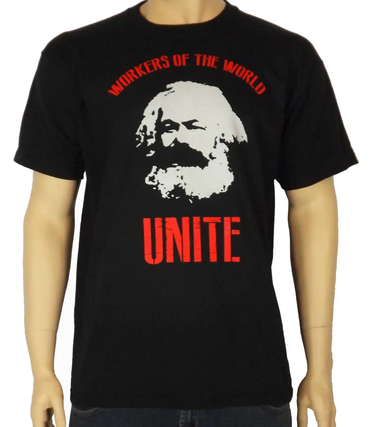 

KARL MARX WORKERS T-SHIRT - Marxist Communist Socialist Che Guevara