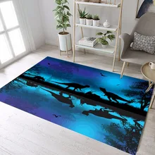 Динозавры силуэты коврики и ковры для детей дома гостиная большой подушки спальня WC кухня пол двери коврики ванной