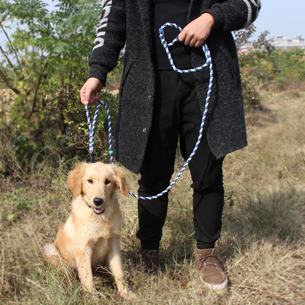reflective paracord dog leash 4