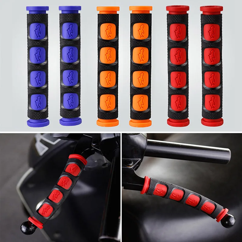 

2x Motorcycle Handgrip Guard Motorbike Brake Clutch Lever Cover Handlebar Grips
