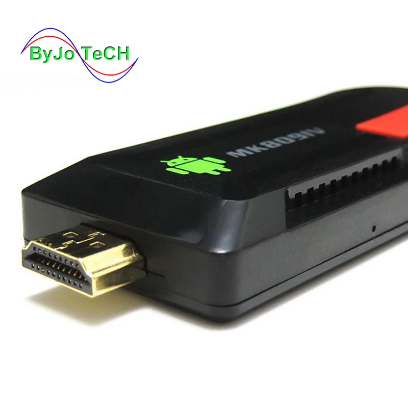 ByJoTeCH новейший 4K обновление MK809IV tv Dongle Stick Android tv Box RK3229 четырехъядерный 2G 8G 2G 16G Мини-ПК WiFi Android box 4K