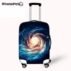 WHOSEPET 3D Sky Whirlp эластичный растягивающийся защита багажа от грязи Защитные чехлы для 18-30 дюймов Дорожный Чехол с молнией