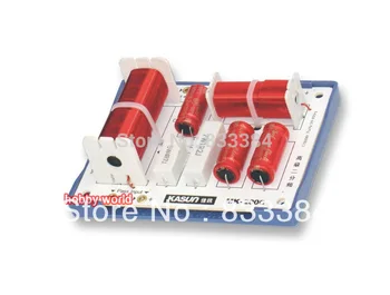 

2pcs/lot Audio Frequency Divider 2 Way Crossover Filters For Stereo Speakers