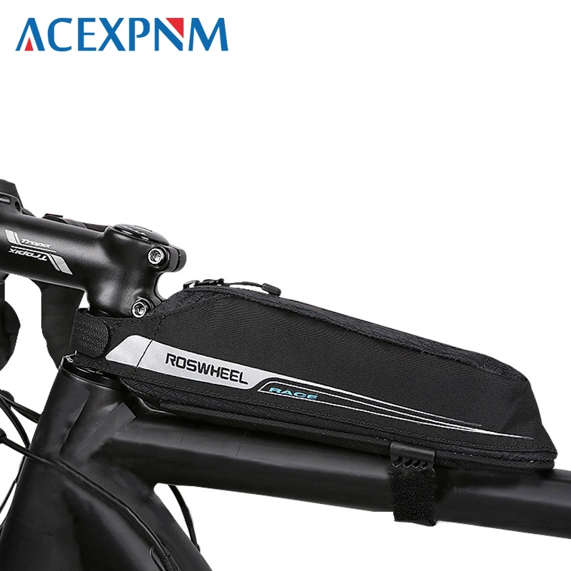 ACEXPNM Bicycle Upper Tube Bag Bike Front Beam Bag Riding Cycling