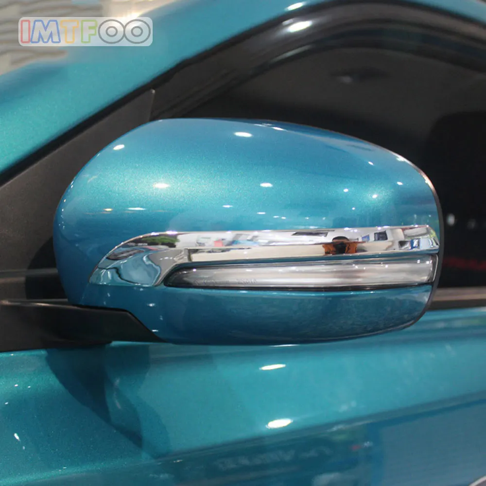 

REAR VIEW SIDE MIRROR WING PROTECTOR MOLDING FOR SUZUKI SX4 S-CROSS 2015 2016 2017 ACCESSORIES CAR STYLING