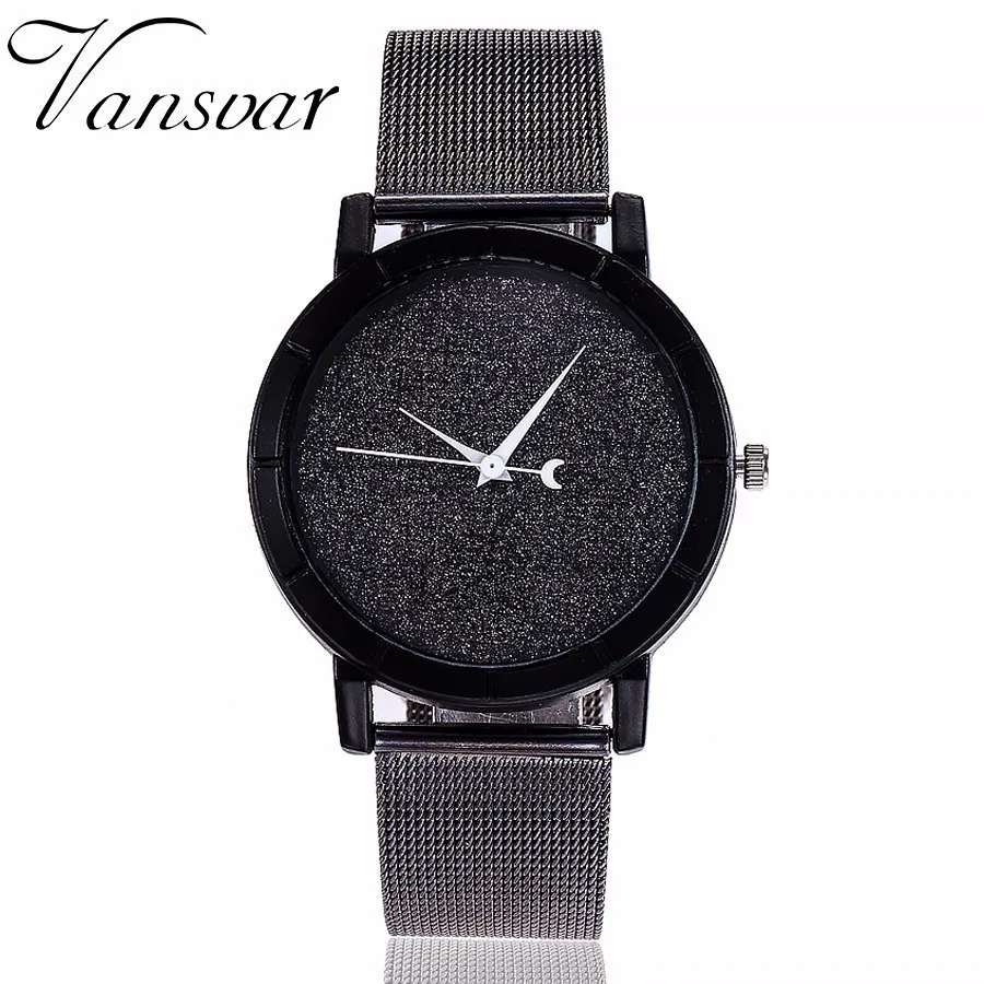 

Fashion Women Cute Moon Stars Design Watch Casual Women's Romantic Starry Sky Dial Quartz Watch Relogio Feminino Dropshipping