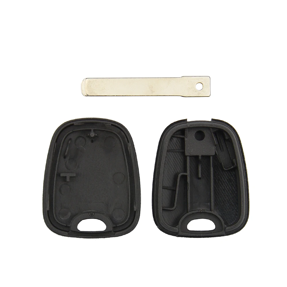 OKEYTECH 10PCS/LOT TRANSPONDER AUTO CAR KEY COVER REPLACEMENT CASE FOR PEUGEOT FOR CITROEN C2 UNCUT HU83 GROOVE VA2 BLANK BLADE