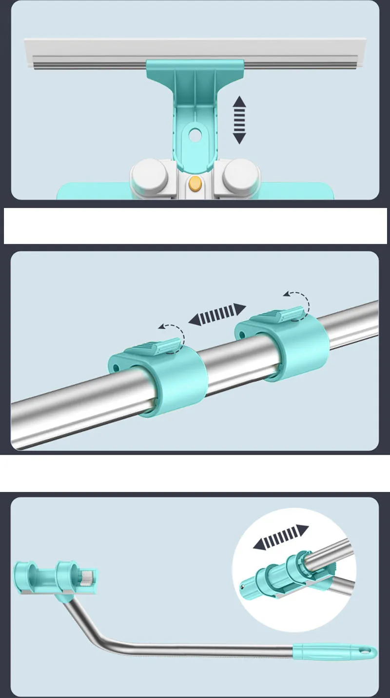 Телескопическая высокоподъемная щетка для очистки окон инструмент для мытья стеклянных окон щетка для мытья окна пыль домашняя щетка для
