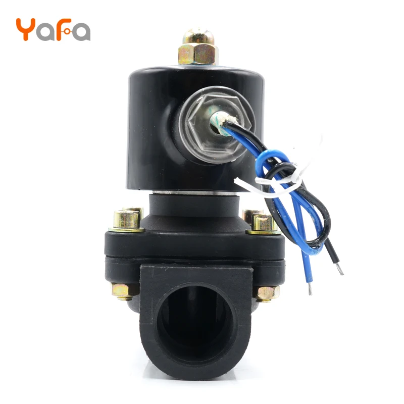 DN08/10/15/20/25/32 AC220 DC12V DC24V N/C пластиковый Соленоидный клапан, водяной клапан, воздушный клапан, работа в течение 24 часов без лихорадки