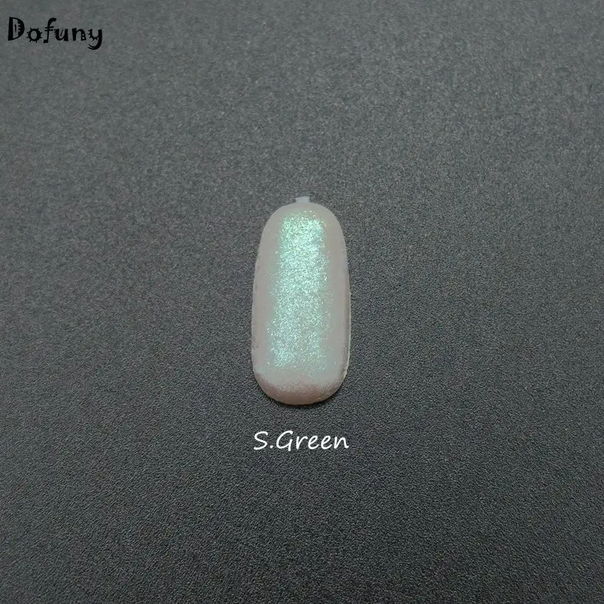 Зеленый перламутровый пигмент для дизайна ногтей, зеленый порошок слюды для макияжа материалов