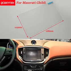 Автомобиль Стикеры 8,4 дюймов gps навигации Экран Сталь Защитная пленка для Maserati Ghibli Управление из ЖК-дисплей Экран стайлинга автомобилей