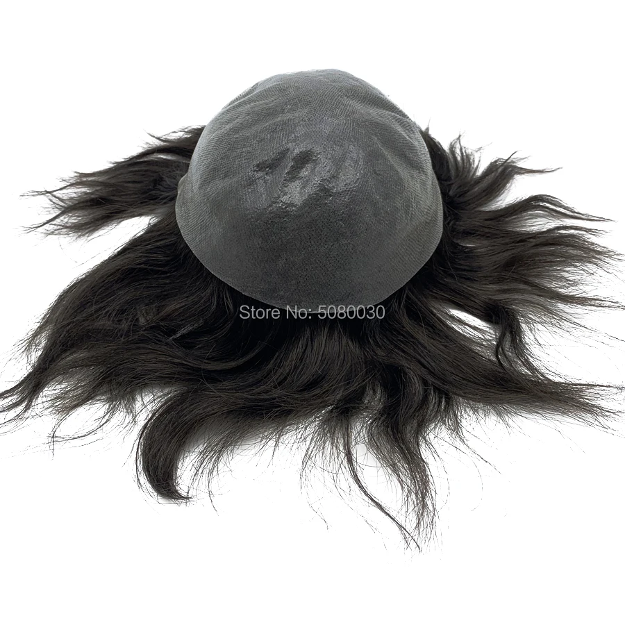 V-петля узлом Тонкий Невидимый база прозрачный цвет хохол системы замещения волос тонких волос