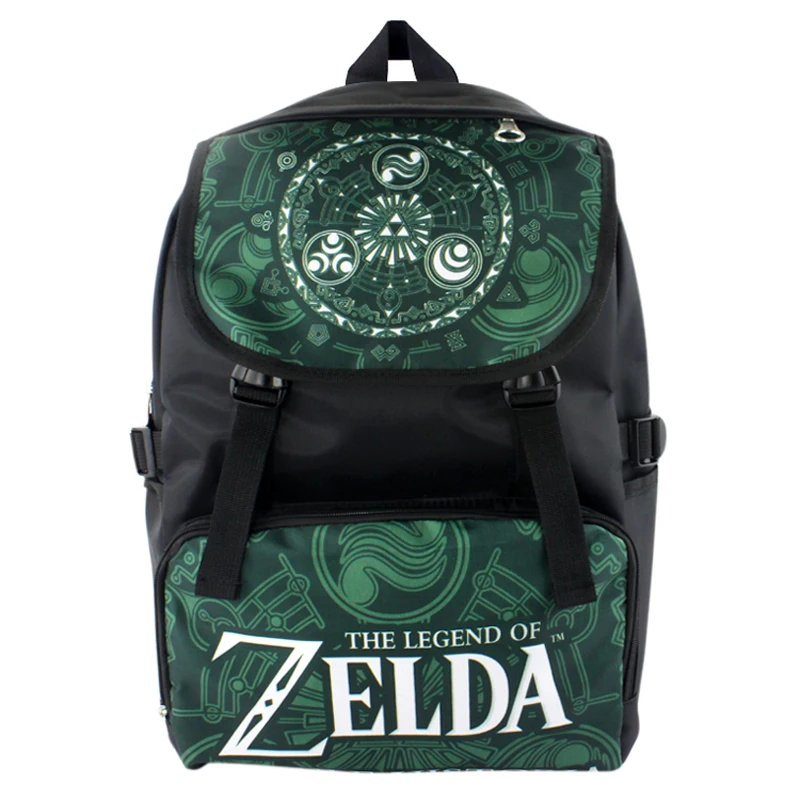 Legend of Zelda Link Green Backpack School bag Shoulder bag travel bag